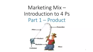 Marketing Mix –  Introduction to 4 Ps Part 1 – Product