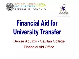 Denise Apuzzo - Gavilan College Financial Aid Office