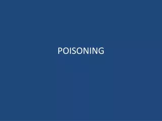 POISONING