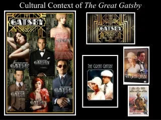 Cultural Context of  The Great Gatsby