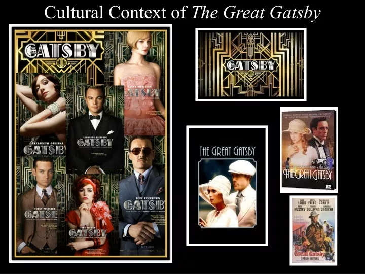 cultural context of the great gatsby