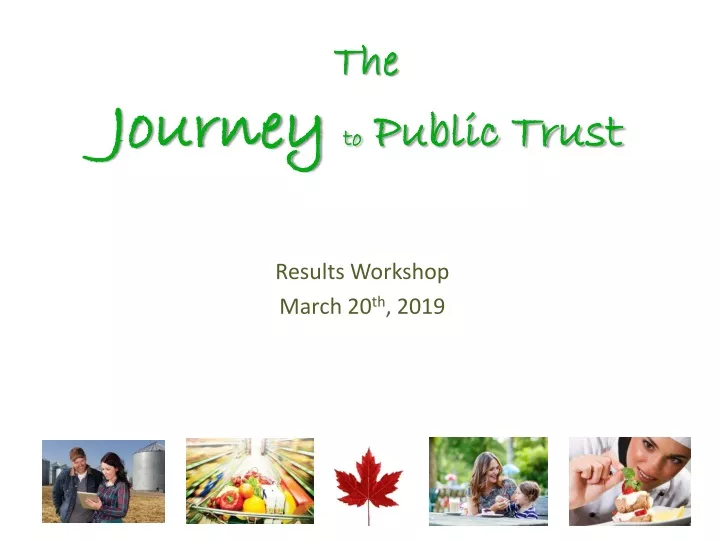 the journey to public trust