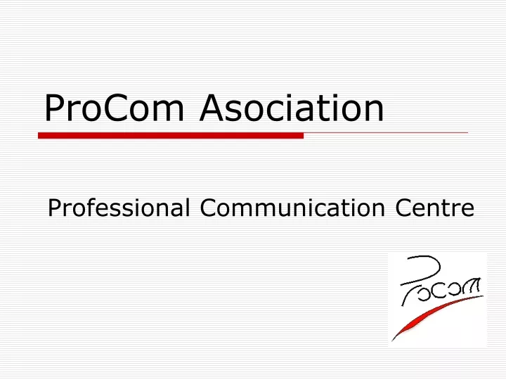 procom asociation