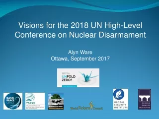 UN decides to hold High-Level Conference on Nuclear Disarmament