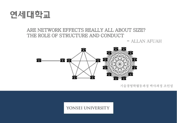 are network effects really all about size