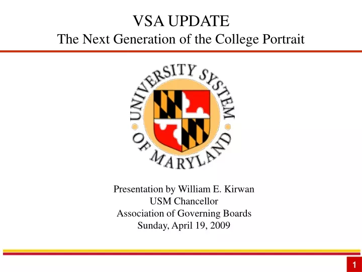 vsa update the next generation of the college portrait