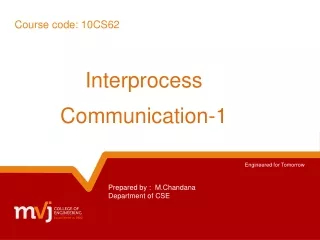 Interprocess Communication-1