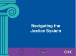 Navigating the Justice System