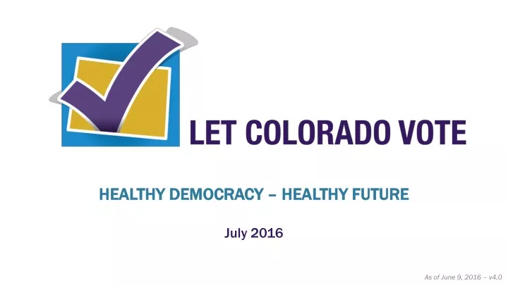 healthy democracy healthy future july 2016