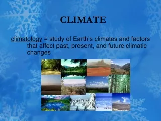 CLIMATE