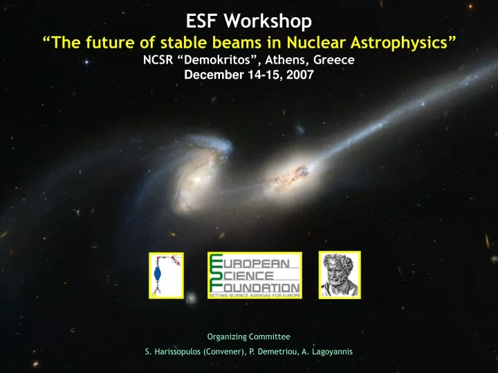 esf workshop the future of stable beams