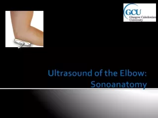 Ultrasound of the  Elbow: Sonoanatomy