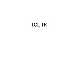 TCL TK