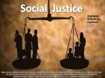 Social  Justice - slide 1