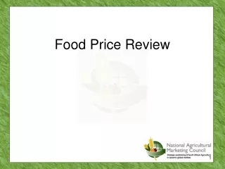 Food Price Review