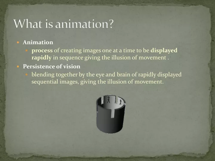 what is animation