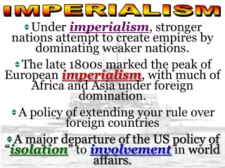 IMPERIALISM