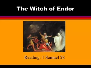 The Witch of Endor