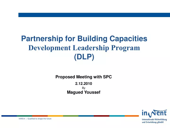 partnership for building capacities development