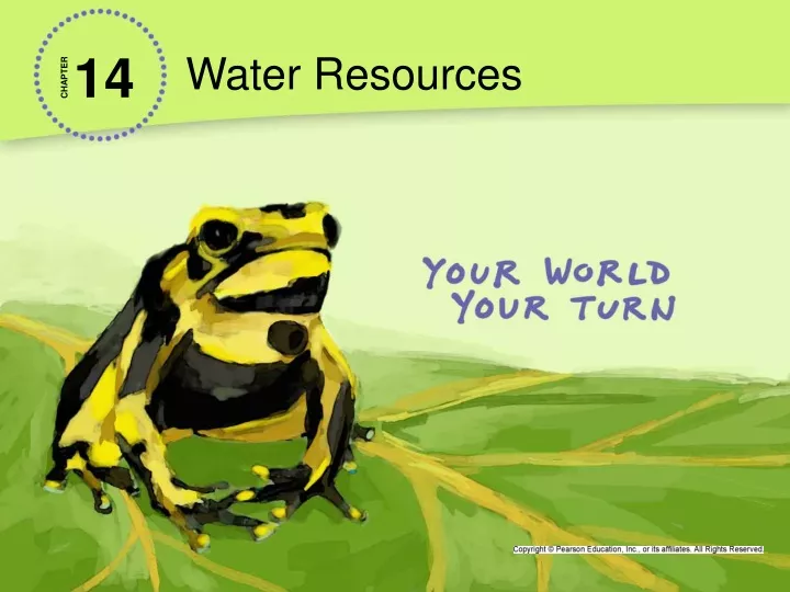 water resources