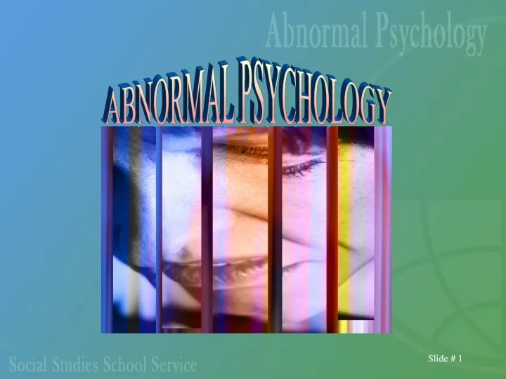 abnormal psychology