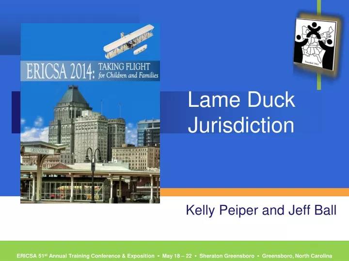 lame duck jurisdiction