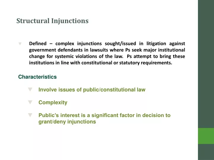 structural injunctions