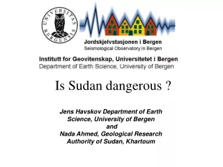 Is Sudan dangerous ?