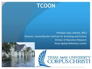 Texas Coastal Ocean Observation Network TCOON