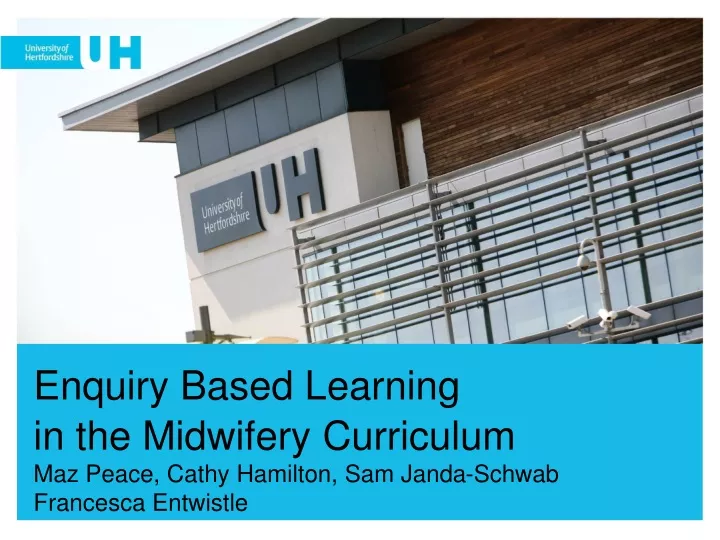 enquiry based learning in the midwifery