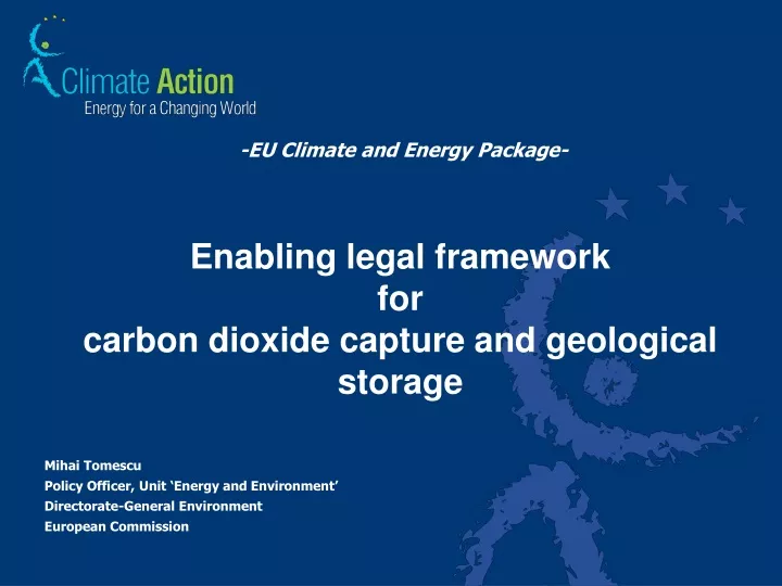 eu climate and energy package