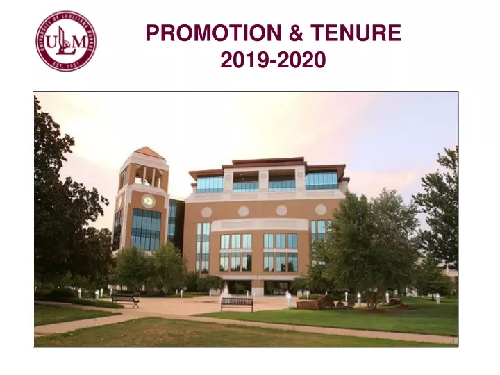 promotion tenure 2019 2020