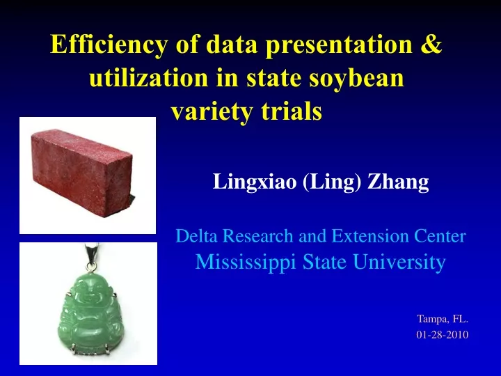 efficiency of data presentation utilization
