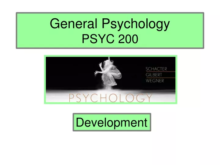 general psychology psyc 200