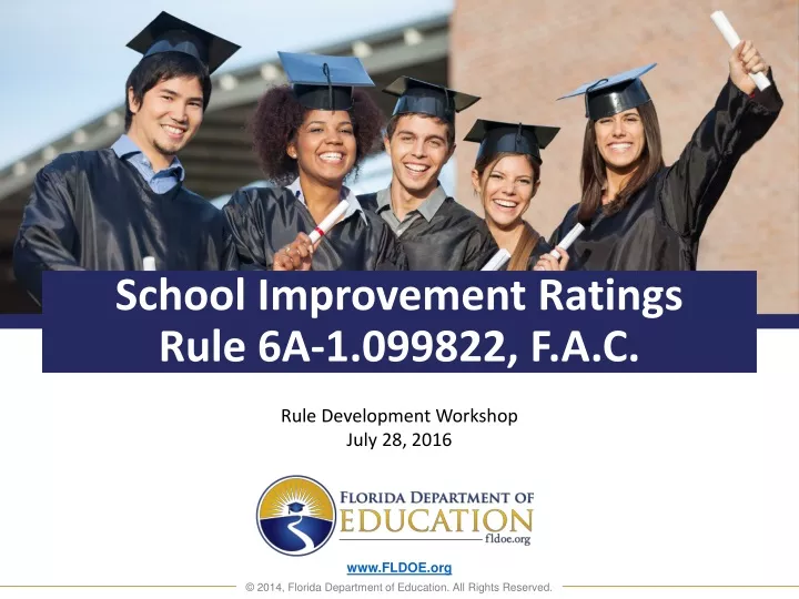 school improvement ratings rule 6a 1 099822 f a c