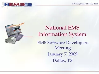 National EMS Information System