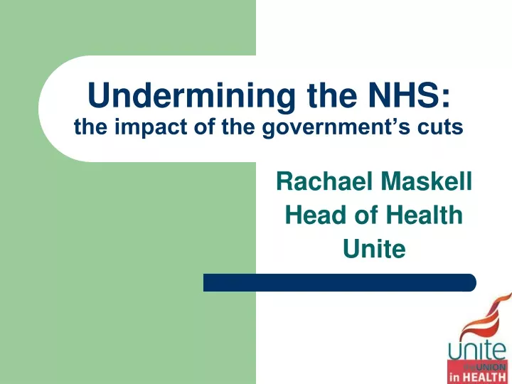 undermining the nhs the impact of the government s cuts