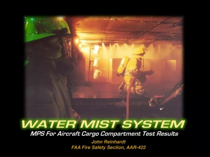 john reinhardt faa fire safety section aar 422