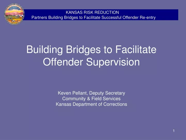 building bridges to facilitate offender supervision