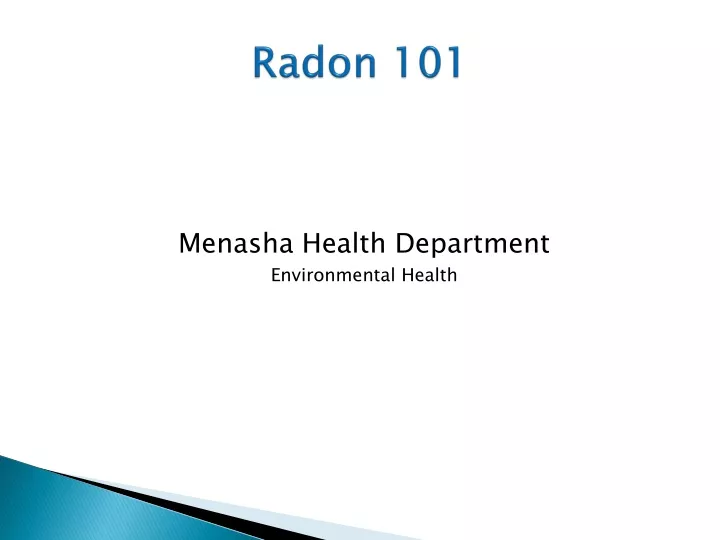 radon 101
