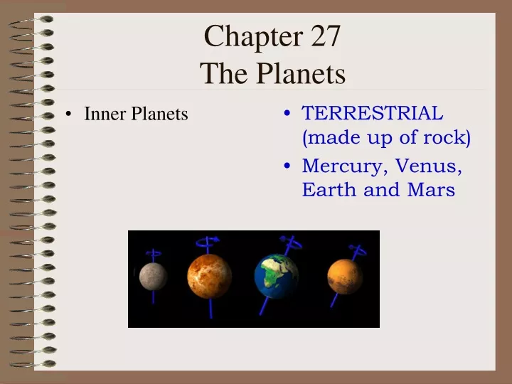 chapter 27 the planets