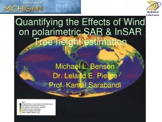 Quantifying the Effects of Wind on polarimetric SAR &amp; InSAR Tree height estimation