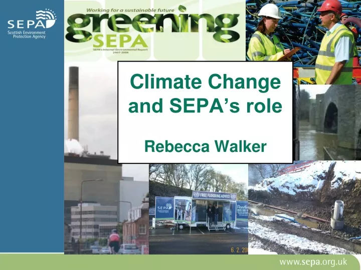 climate change and sepa s role rebecca walker