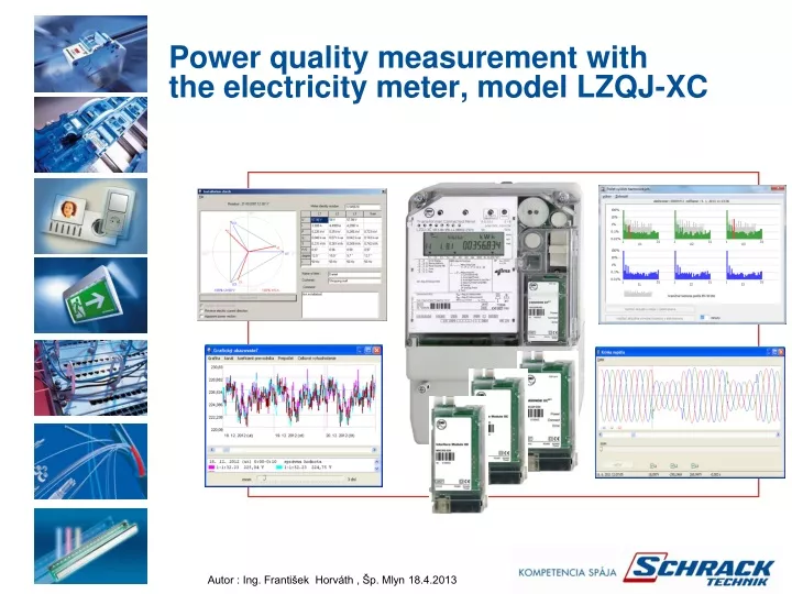 power quality measurement with the electricity meter model lzqj xc