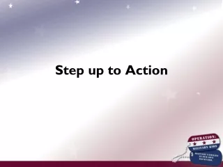 Step up to Action