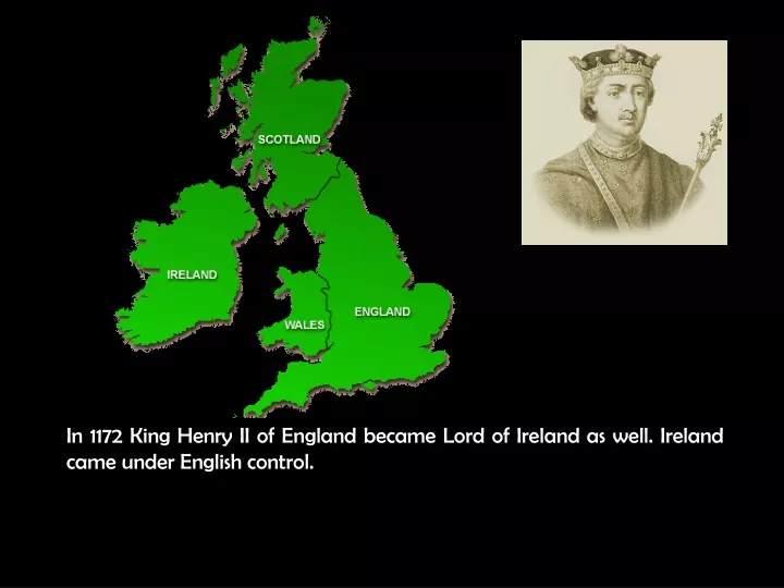 in 1172 king henry ii of england became lord