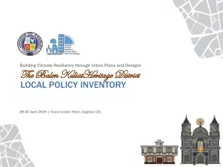 LOCAL POLICY INVENTORY