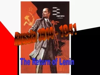 The Return of Lenin