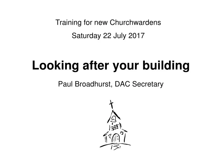 training for new churchwardens saturday 22 july