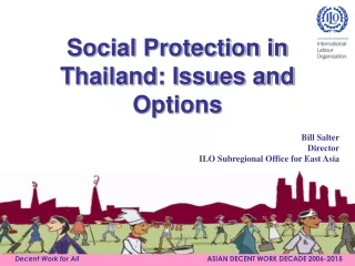 Social Protection in Thailand: Issues and Options